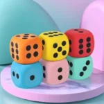 Vahtplastist mängutäringud – sobivad kasutamiseks CoolSofti lauamängudes, nagu Kiki & Sügis või Kivi-paber-käärid seiklus. 🎲🦒