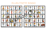 Elukutsete bingo – värviline õppemäng, kus lapsed peavad vihjete põhjal leidma oma bingokaardilt õige elukutse esindaja, näiteks õpetaja, arst või tuletõrjuja. 🎓