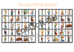 Elukutsete bingo – värviline õppemäng, kus lapsed peavad vihjete põhjal leidma oma bingokaardilt õige elukutse esindaja, näiteks õpetaja, arst või tuletõrjuja. 🎓