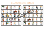 Elukutsete bingo – värviline õppemäng, kus lapsed peavad vihjete põhjal leidma oma bingokaardilt õige elukutse esindaja, näiteks õpetaja, arst või tuletõrjuja. 🎓