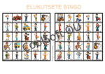 Elukutsete bingo – värviline õppemäng, kus lapsed peavad vihjete põhjal leidma oma bingokaardilt õige elukutse esindaja, näiteks õpetaja, arst või tuletõrjuja. 🎓