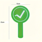 Roheline ja punane õppevahend laste käes – märk „ÕIGE“ ja „VALE“. Sobivad kasutamiseks mängudes, viktoriinides ja tundides. ✅❌