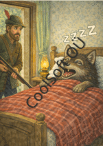 Muinasjutt Punamütsike – jutustamispildid