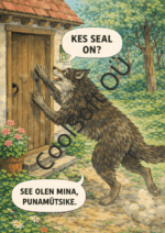 Muinasjutt Punamütsike – jutustamispildid