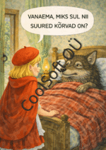 Muinasjutt Punamütsike – jutustamispildid